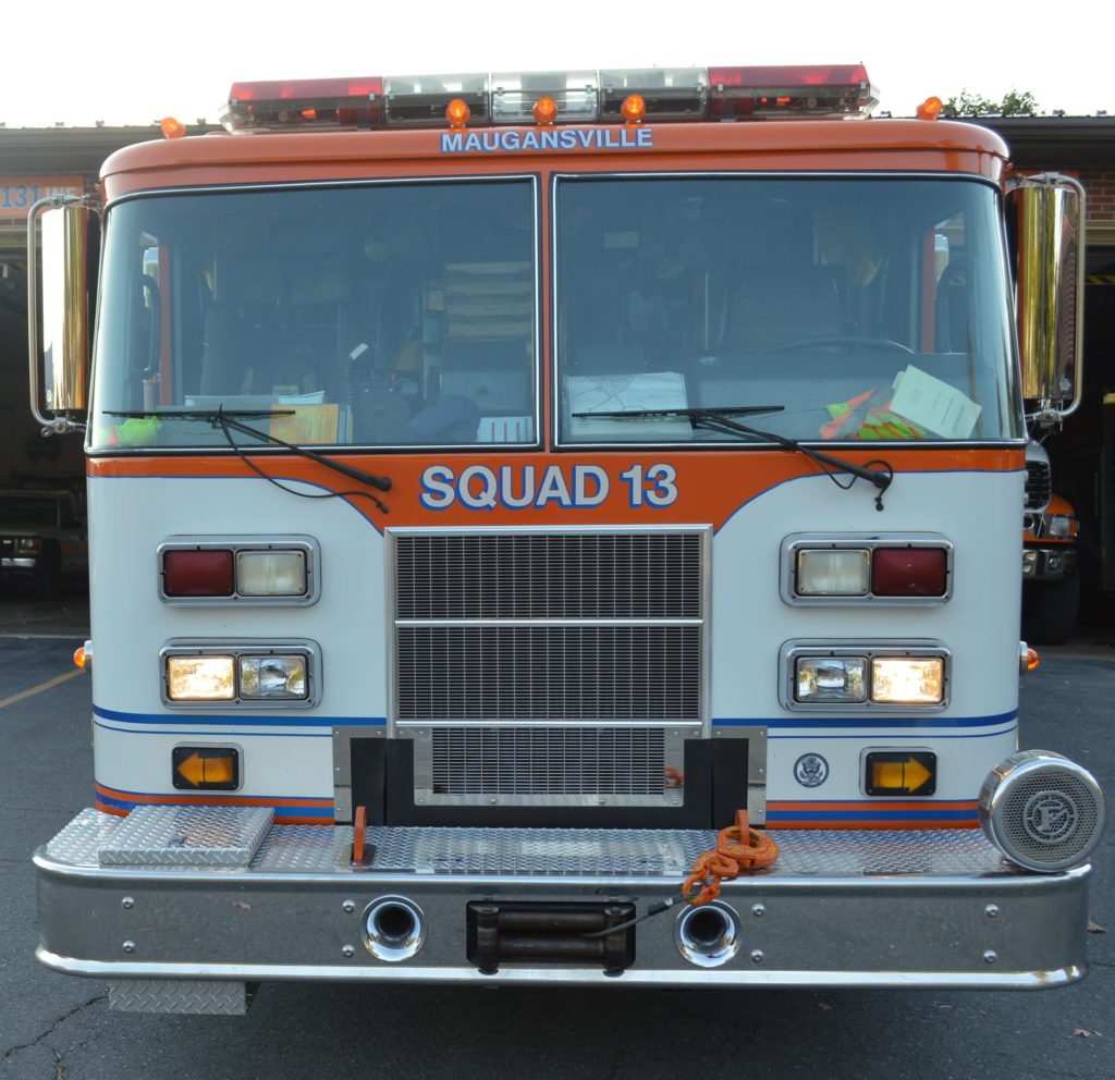 Apparatus of the MGVFC Maugansville Goodwill Volunteer Fire Company