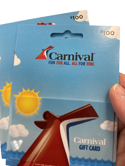 $200 Carnival gift card
